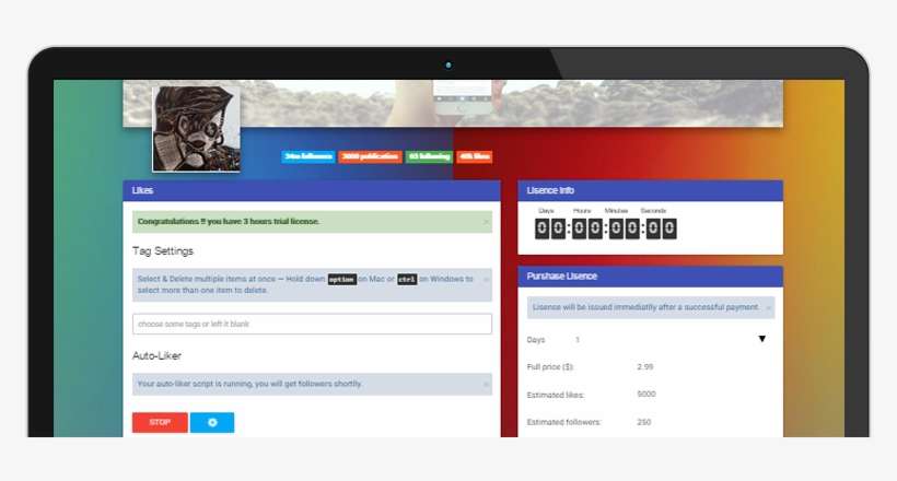 get fast real instagram likes and followers with instagram follow script php transparent - free instagram follow script