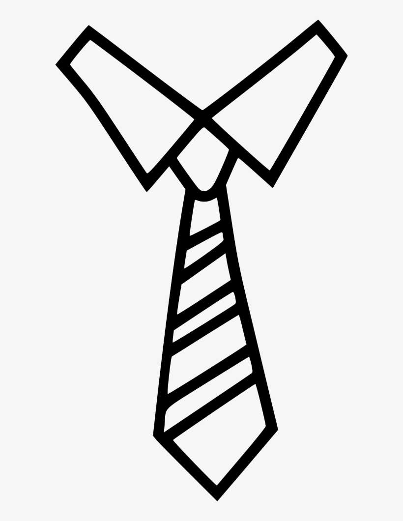 Free Download Corbata Para Colorear Clipart Coloring - Necktie, transparent png download