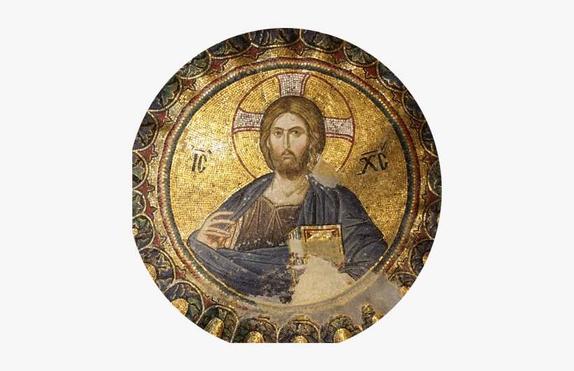 Cristo Pantocrator, Mosaico Que Se Encuentra En La - Chora Church, transparent png download