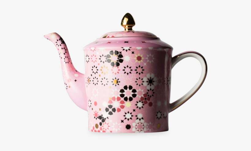 Dancing Magnolia Blush Teapot Large - Tea, transparent png download