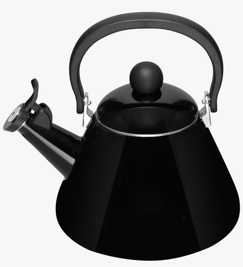 Le Creuset Satin Black Kone Kettle, transparent png download