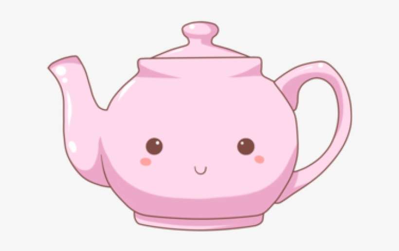 Teacup Clipart Kawaii - Teapot Illustration, transparent png download