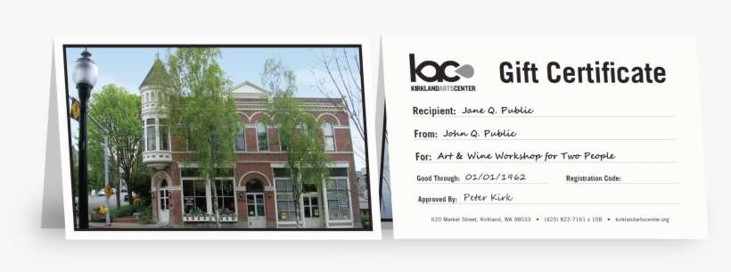 Gift Certificate Example Image - Faculdade Internacional Da Paraíba, transparent png download