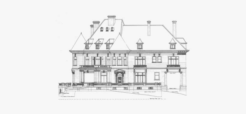 Clipart Freeuse Library Collection Of Free Mansion - Mansion Drawing, transparent png download