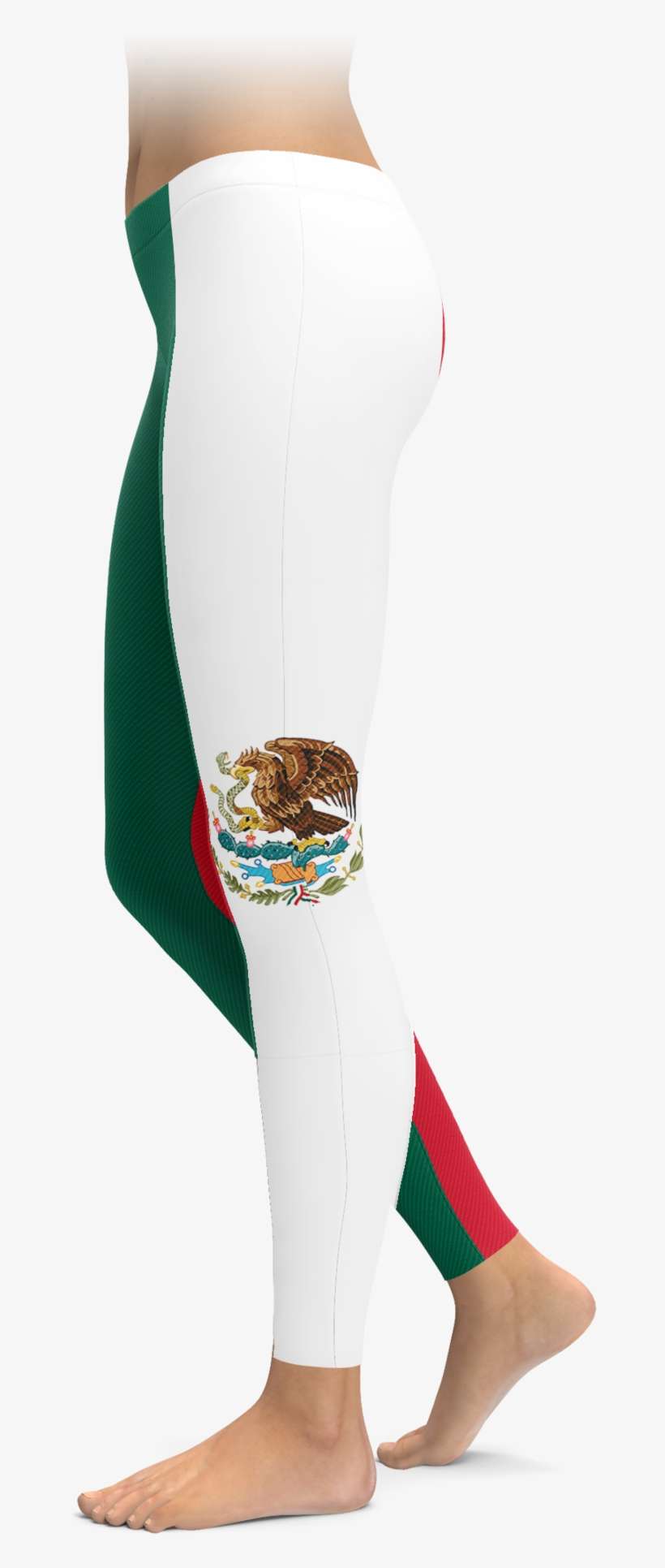 Mexican Flag Leggings, transparent png download