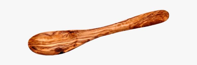 Olive Wood Spoon - Wooden Spoon Png Transparent, transparent png download