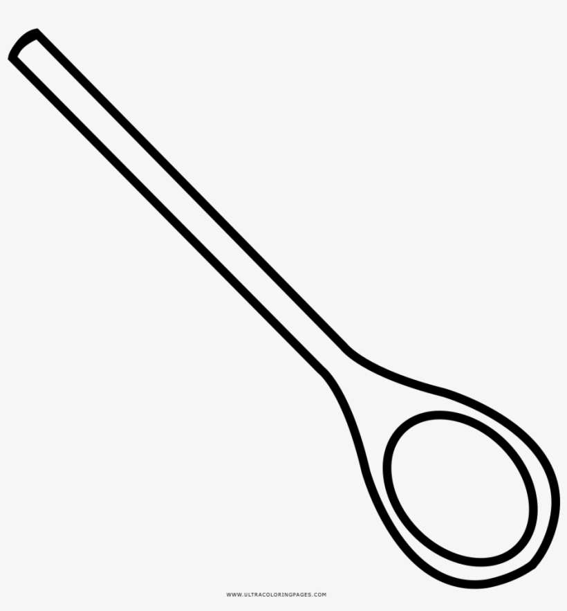 Download Wooden Spoon Coloring Page - Drawing Of A Wooden Spoon ...