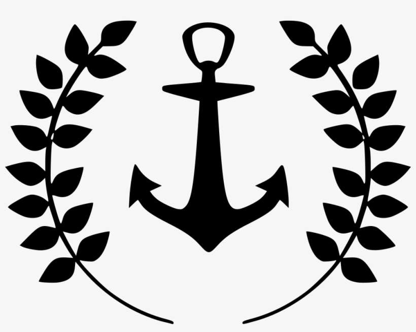 Anchor Laurels Sailor Marine Tattoo Comments - Sahara India Logo Png, transparent png download