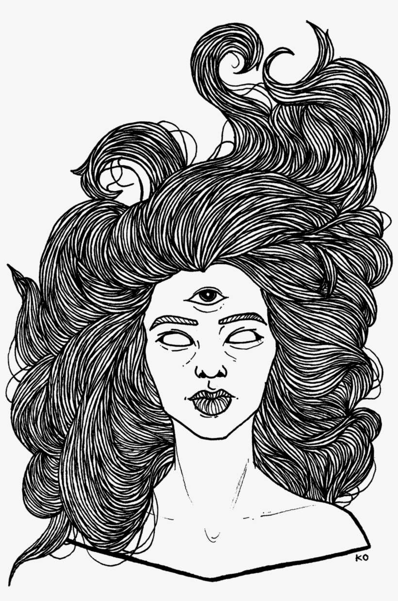 Katrina Oconer Third Eye - Illustration, transparent png download