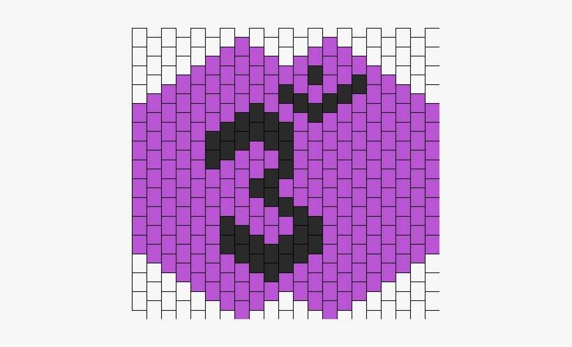 Third Eye Chakra Mask Bead Pattern - Kandi Mask Star Wars, transparent png download