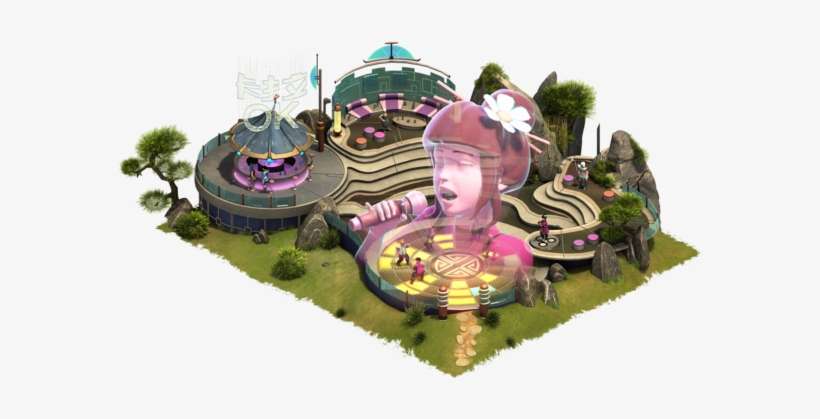 Karaoke Bar - Forge Of Empires Virtual Future, transparent png download