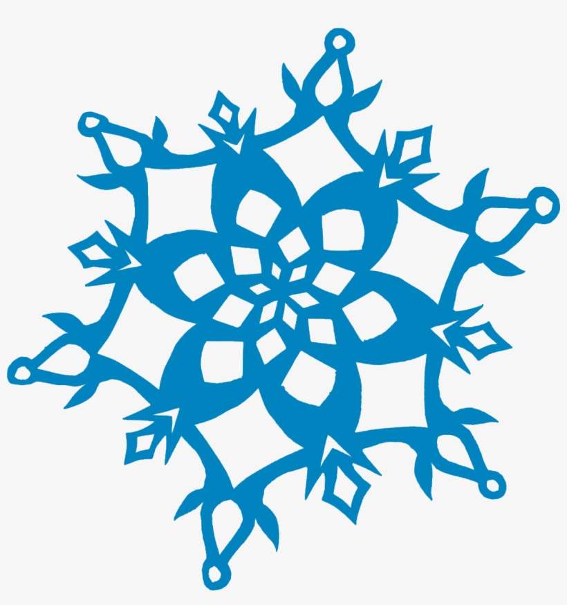 Shrinky Dink Snowflake Earrings Vector Royalty Free - Earrings - Snowflake, transparent png download