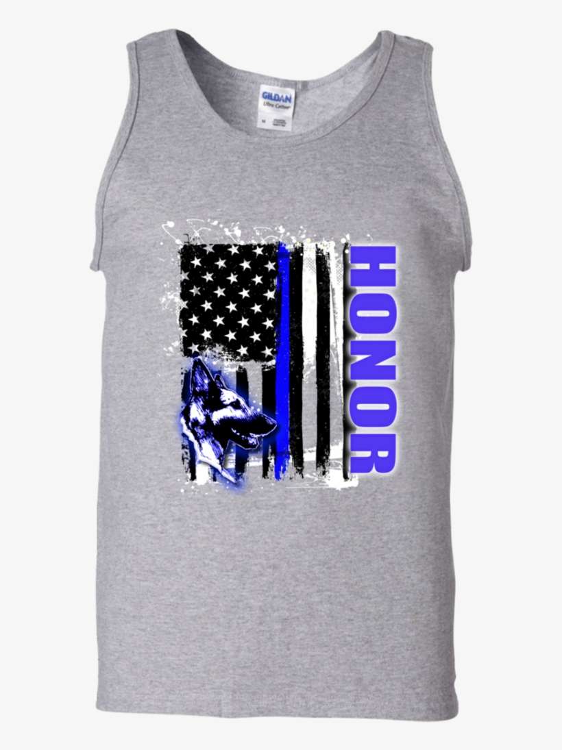 Thin Blue Line Honor Mens Tank - Tau Epsilon Phi Lettered Tank Top, transparent png download