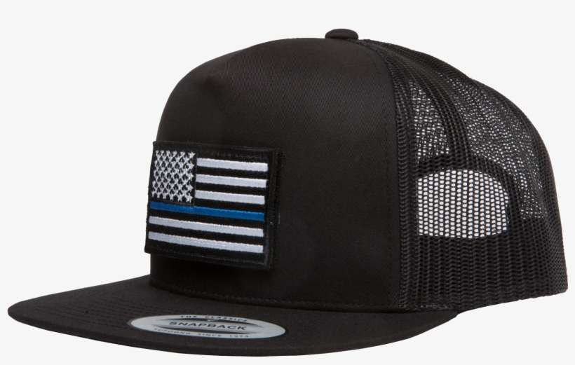 Thin Blue Line Flag Trucker Hat - Adidas Originals, transparent png download