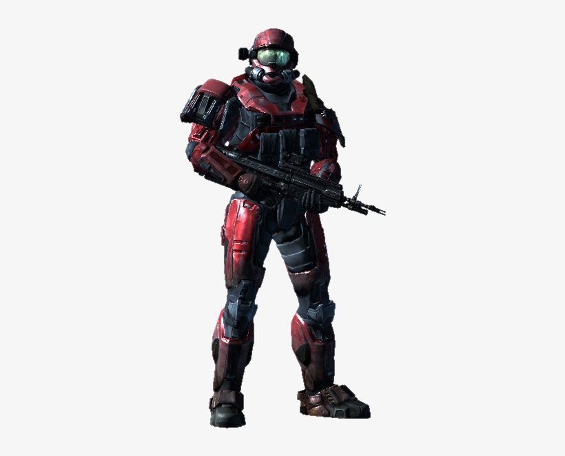 K0mbatdan Player Model - Halo Reach Armor, transparent png download