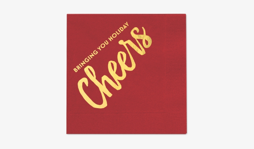 Holiday Cheers Cocktail Napkins, transparent png download