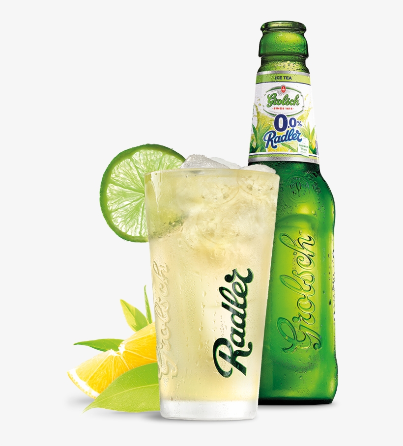 0% Radler Ice Tea Met Groene Thee Smaak - Grolsch 0.0 Radler Citroen, transparent png download