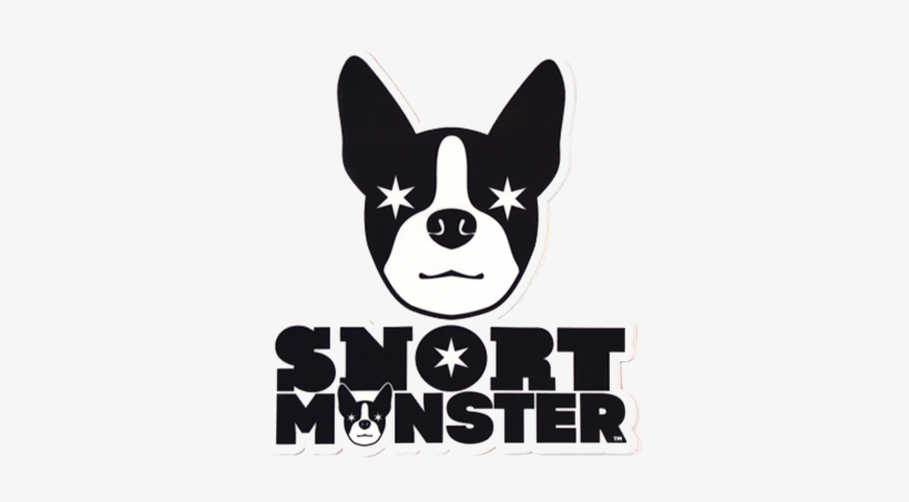 Snort Monster - Boston Terrier, transparent png download