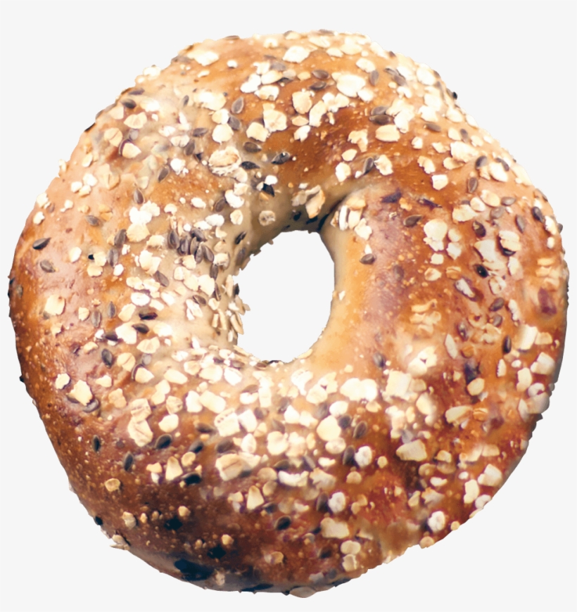 Delicious Bagel Png Image - Multigrain Bagel, transparent png download