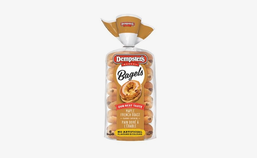 Dempster's® Maple French Toast Bagels - Dempster's Dempster S Maple French Toast Flavour Bagels, transparent png download