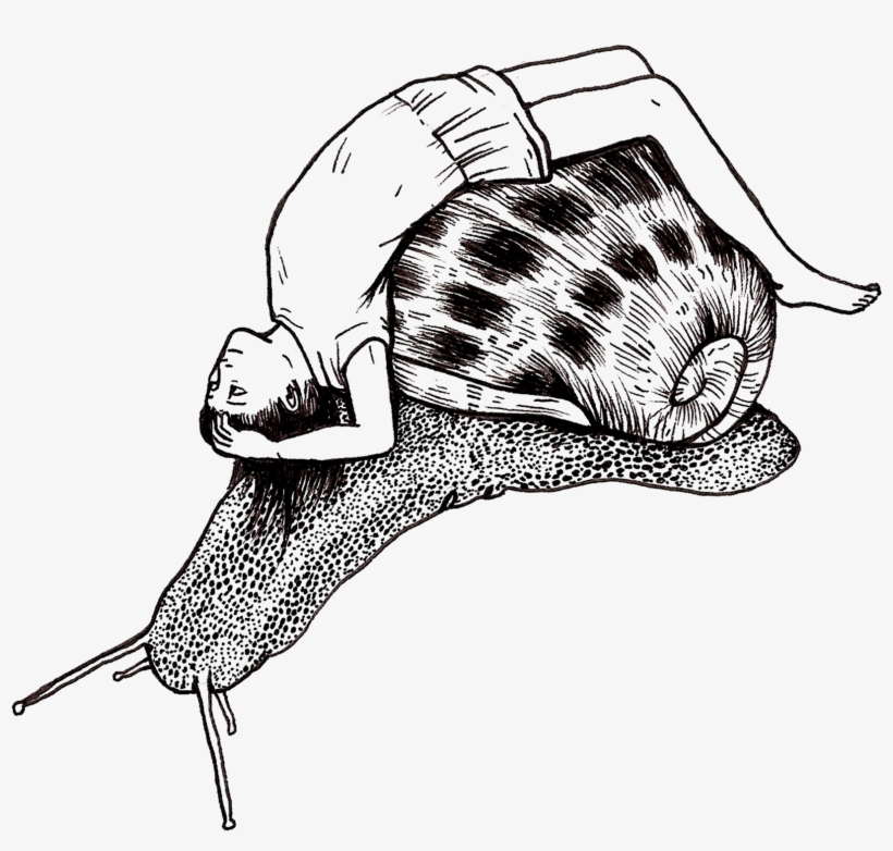 Snail Girl, transparent png download