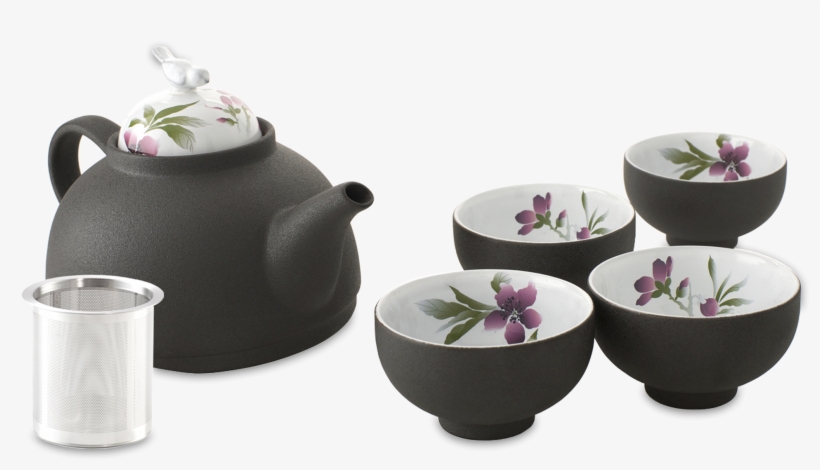 Chinese Tea Set Png, transparent png download