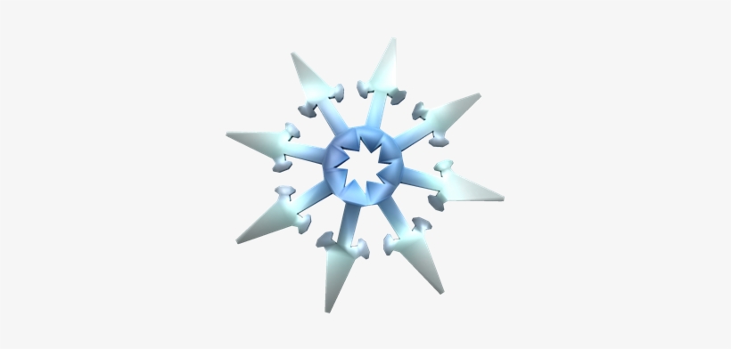 Silver Snowflake - Silver, transparent png download