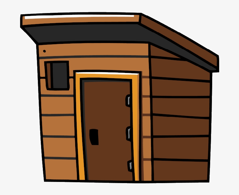 Shed Png - Wooden House Clipart Png, transparent png download