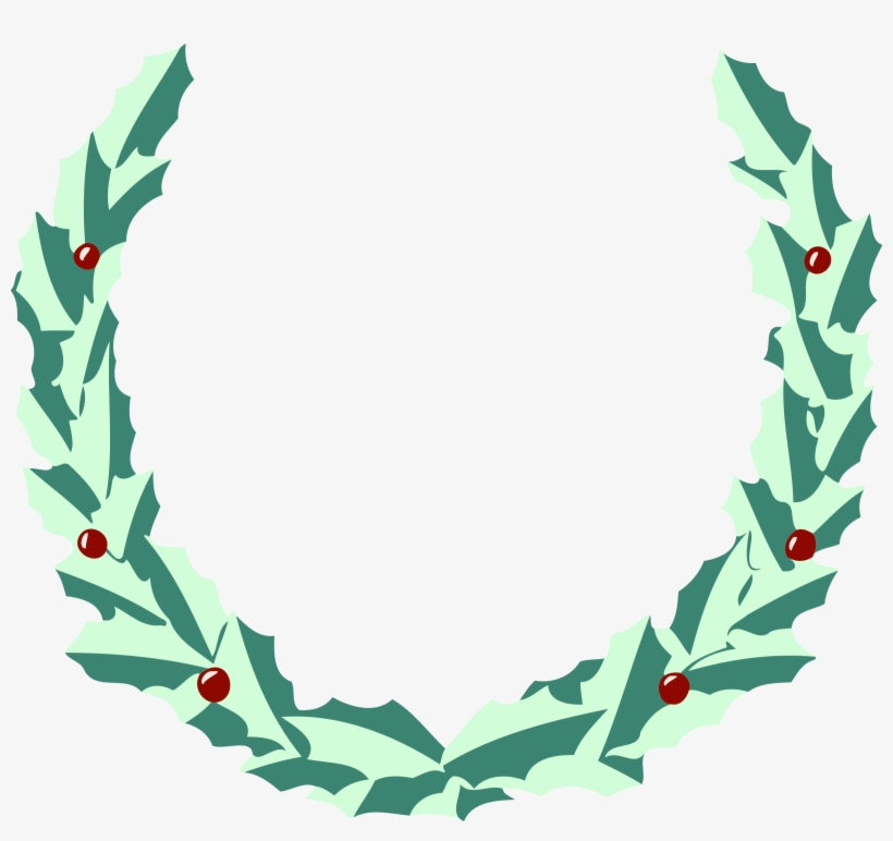 Wreath Vector Clipart Image - Christmas Day, transparent png download