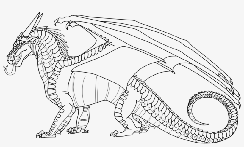 Wings Of Fire Nightwing Dragon Coloring Pages Wings Of Fire Coloring 