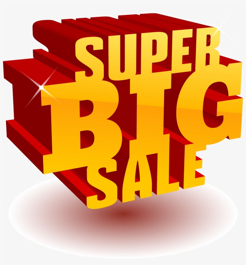 Sales Advertising Banner Discounts And Allowances - Vector Graphics, transparent png download