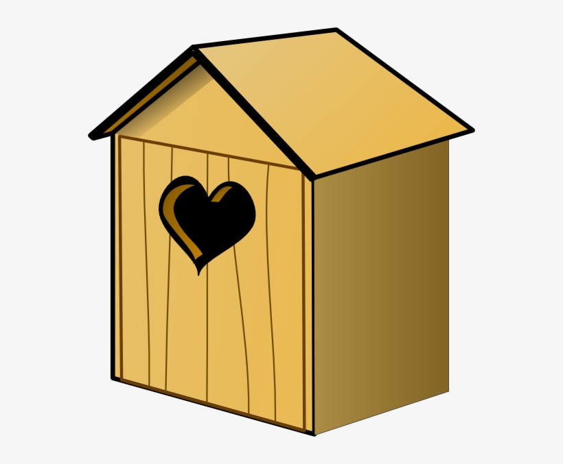 Shed Clipart Bird House - Transparent Birdhouse Clipart, transparent png download