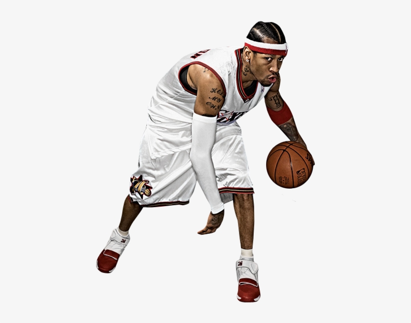 Allen Iverson - Allen Iverson No Background, transparent png download