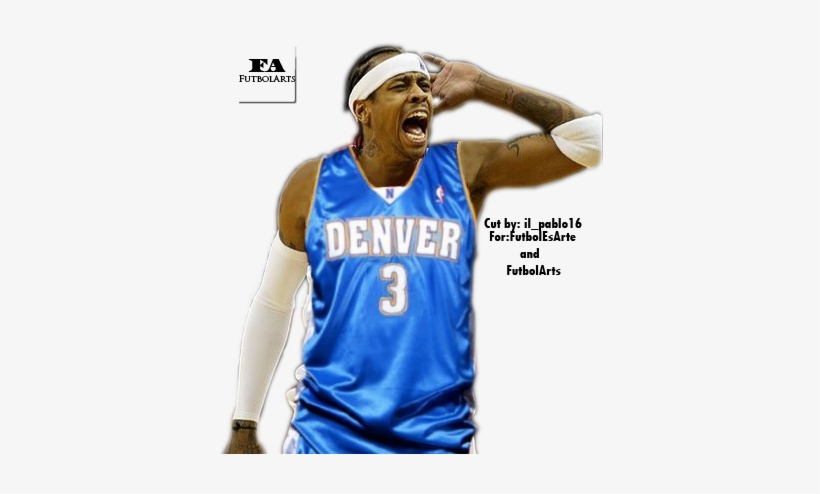 Allen Iverson Photo Allen-iverson - Carmelo Anthony, transparent png download