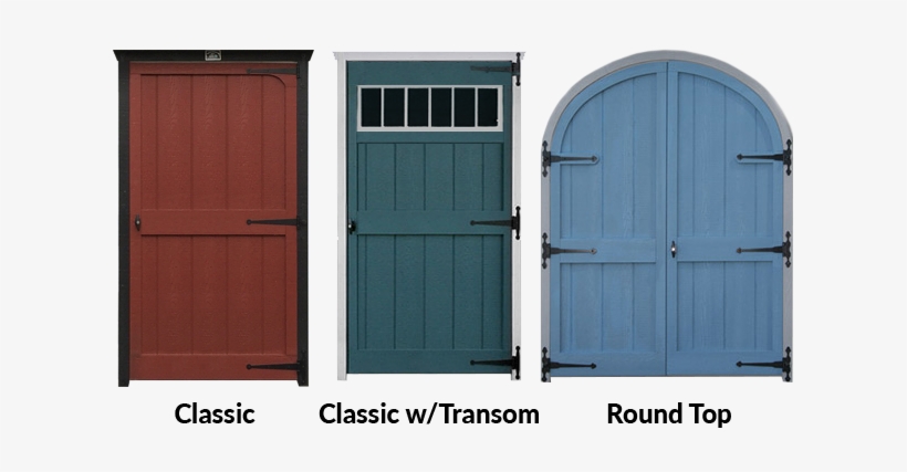 Classic Style Doors - Shed Door, transparent png download