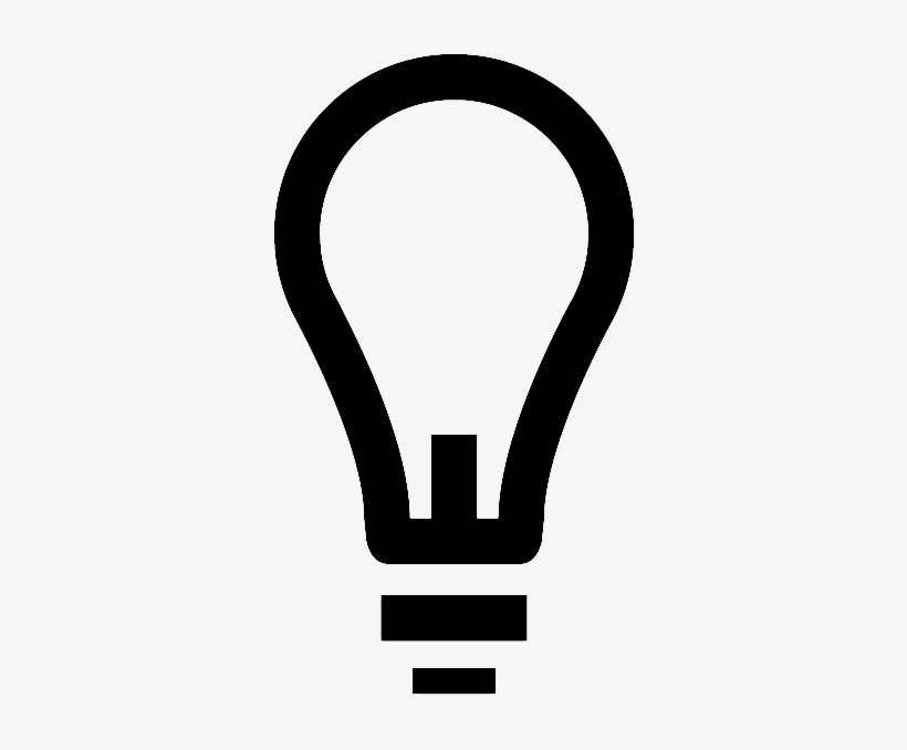 Lightbulb - Emblem, transparent png download