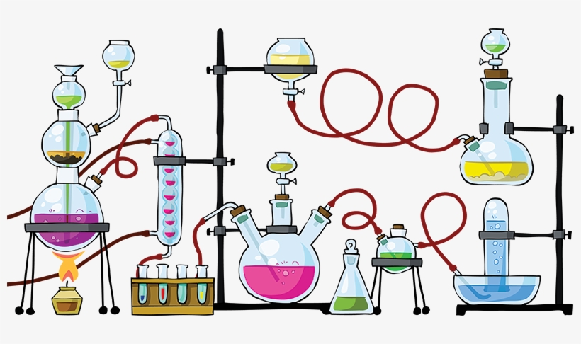 Science Clipart Supply - Laboratorio De Quimica Dibujo, transparent png download