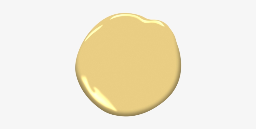 Damask Yellow - Benjamin Moore Sunburst, transparent png download