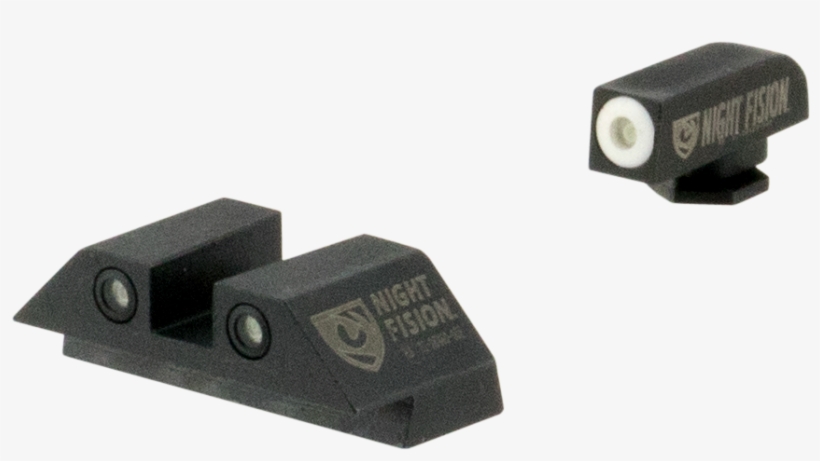 Night Fision Glk00303wgwg Night Sight Set Square Glock - Weapon, transparent png download