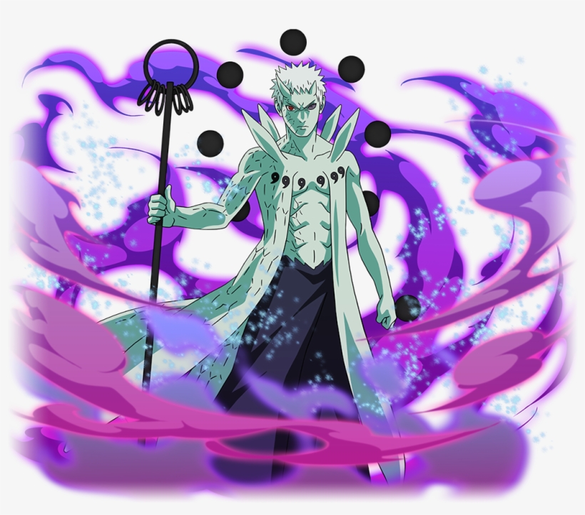 Rikudo Obito Artwork (transparent)pic, transparent png download