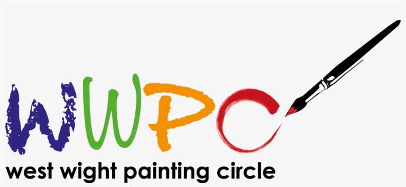 West Wight Painting Circle Logo - Painting Brush Logo, transparent png download