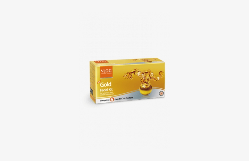 Gold Facial Kit - Vlcc Gold Facial Kit Price, transparent png download