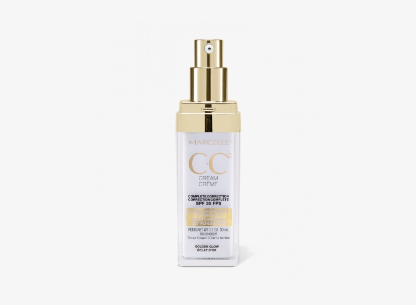 Marcelle Cc Cream Spf 35 Complete Correction Golden, transparent png download
