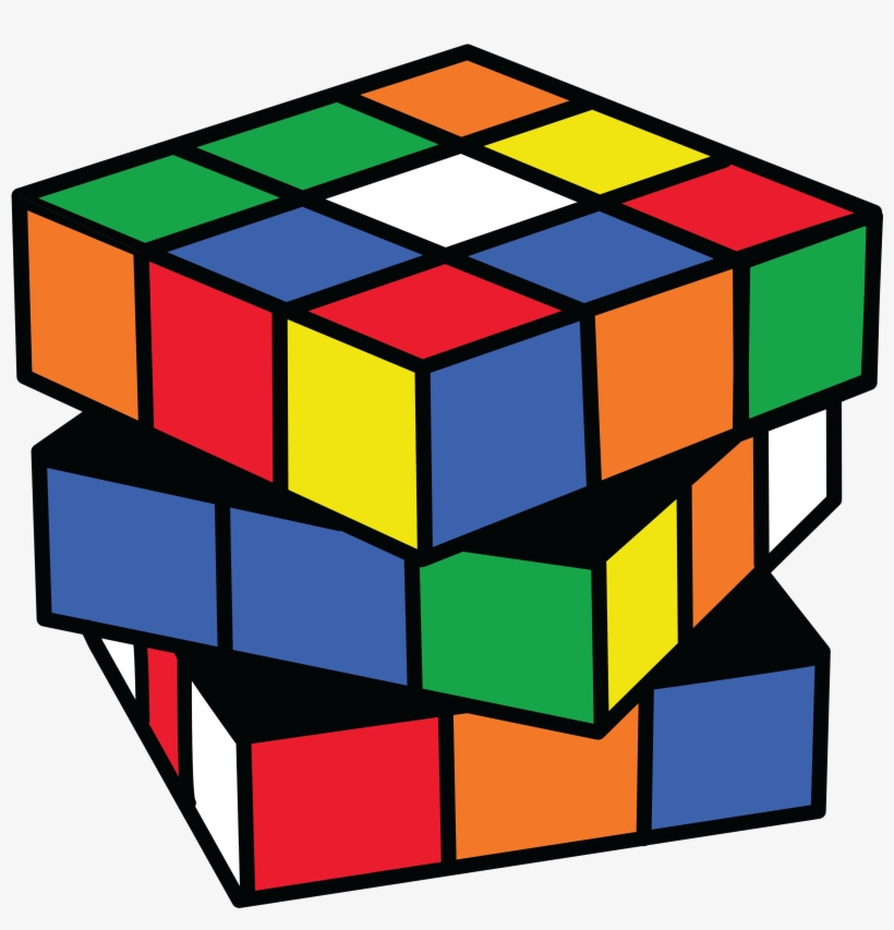 Png Image Information - Rubix Cube Clipart, transparent png download