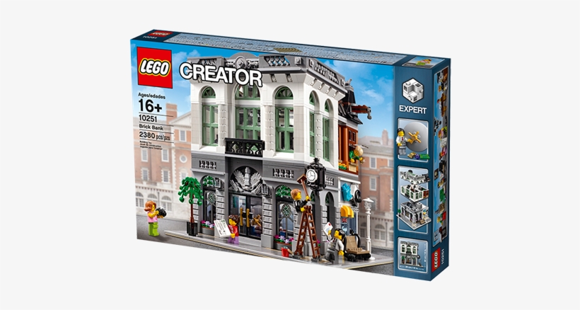 Lego Creator 10251 Klossbank - Lego Creator Brick Bank 10251, transparent png download