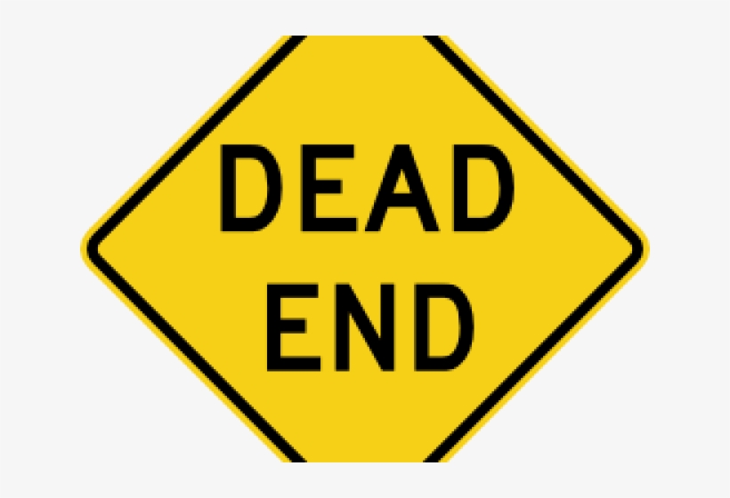 Road Sign Clipart - Dead End Throw Blanket, transparent png download