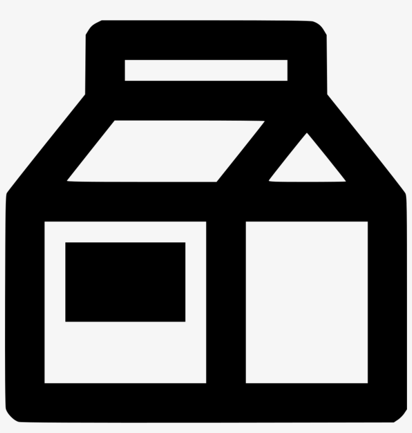 Milk Carton - - Milk, transparent png download