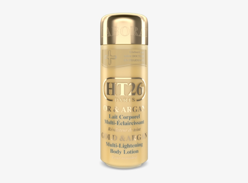 Deluxe Lightening Body Lotion Gold & Argan / Gamme - Ht26 Paris Ht26 Gold And Argan Body Lotion 500 Ml, transparent png download