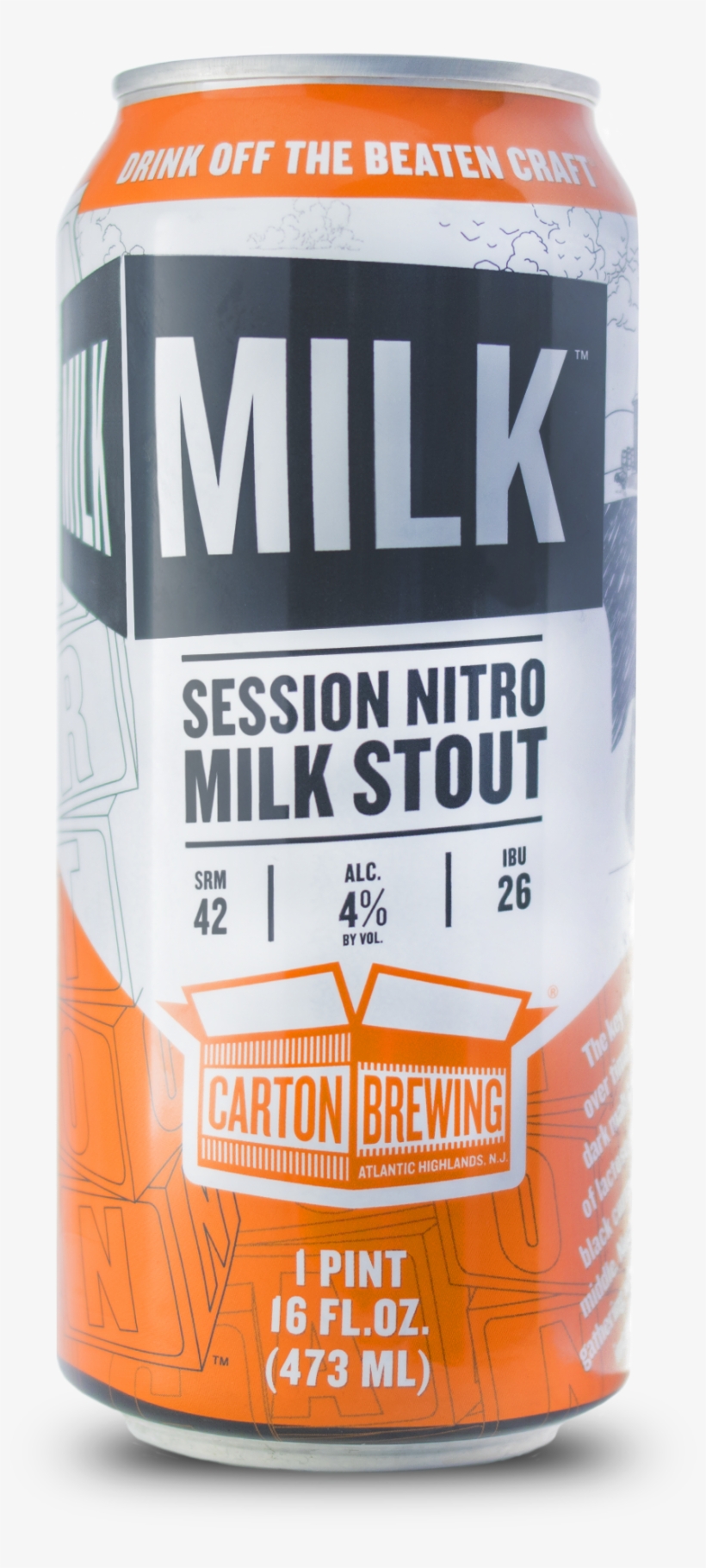 Carton Of Milk - Carton Brewing, transparent png download
