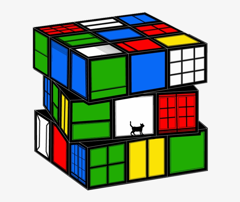 Clip Free Stock Rubik On Behance S Pinterest Rubiks - Rubik's Cube, transparent png download